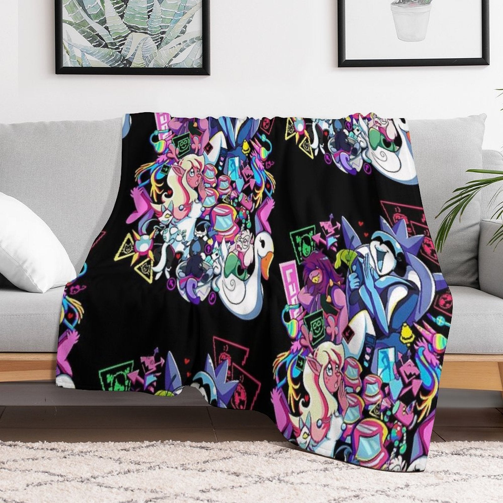DELTARUNE - Chapter 2 Plush Throw Blanket