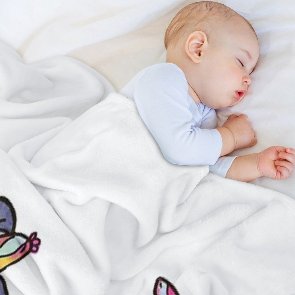 Chin N Strap Penguin Waddles Machine-washable Throw Blanket