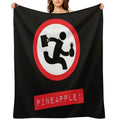 Chuck TV Show _quot_Pineapple!_quot_ All-season Throw Blanket