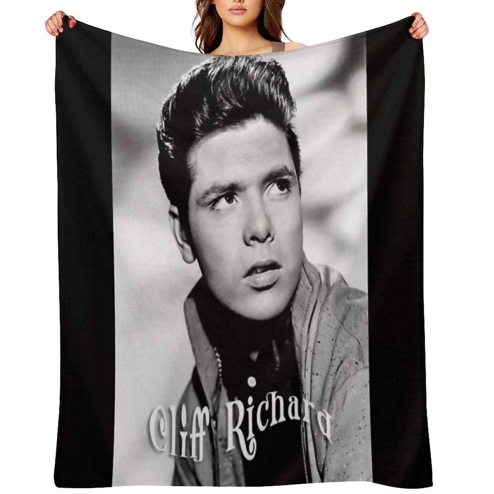 Cliff Richard Velvety-soft Throw Blanket