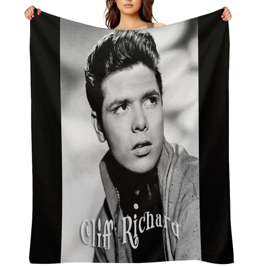 Cliff Richard Velvety-soft Throw Blanket
