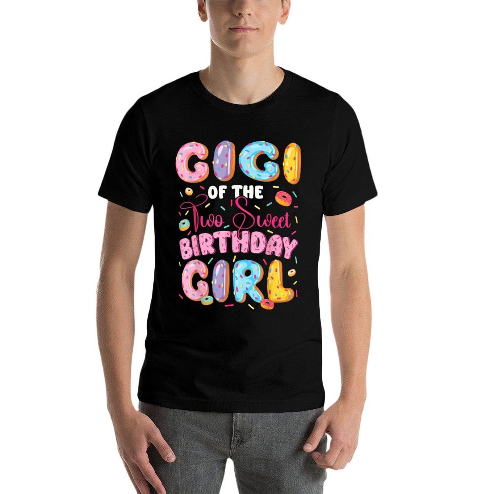 Gigi Of The Two Sweet Birthday Girl Donut 2Nd Birthday  Eco-friendly Material T-Shirt