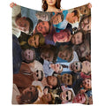 Chris Evans Photo Collage 2 Eco-conscious Throw Blanket