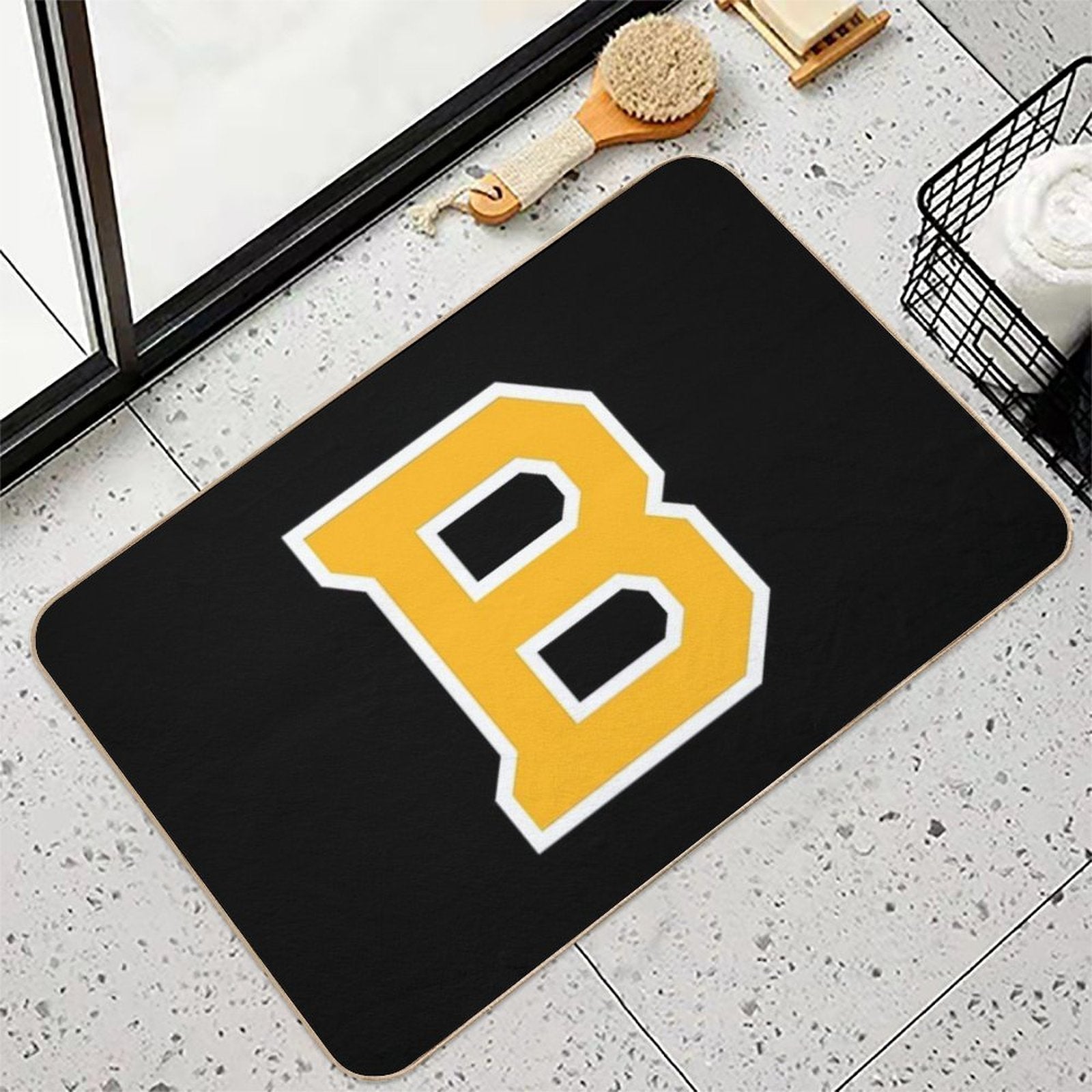 Good Ole Boston B  Versatile Bath Mat