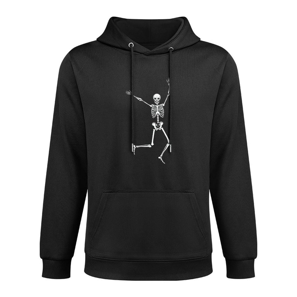 Dancing Skeletons Dance Challenge Halloween Dead Skeleton Cotton-Polyester Blend Hoodie