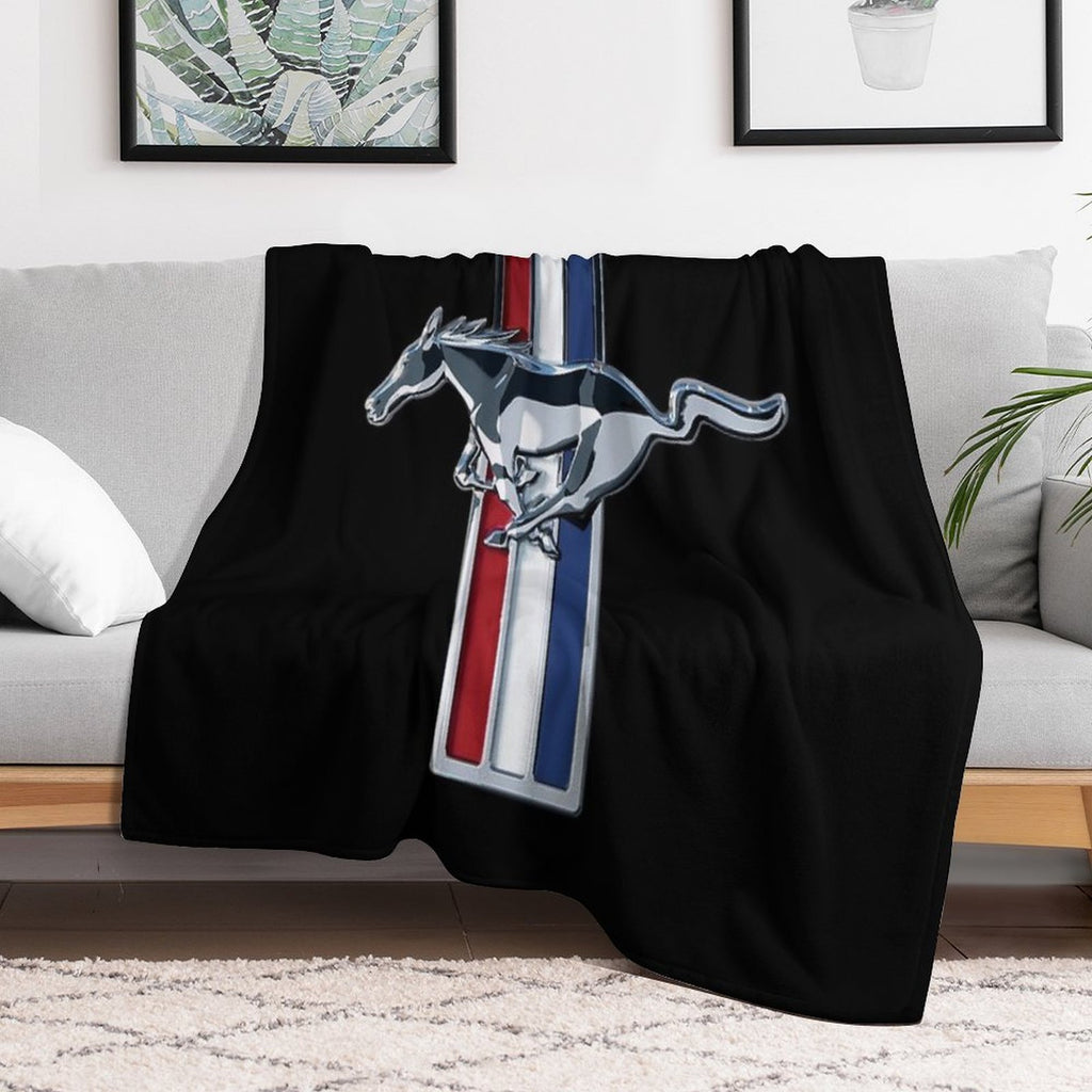 'stang Sustainable Throw Blanket