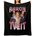 Aaron Tveit Retro Durable Throw Blanket