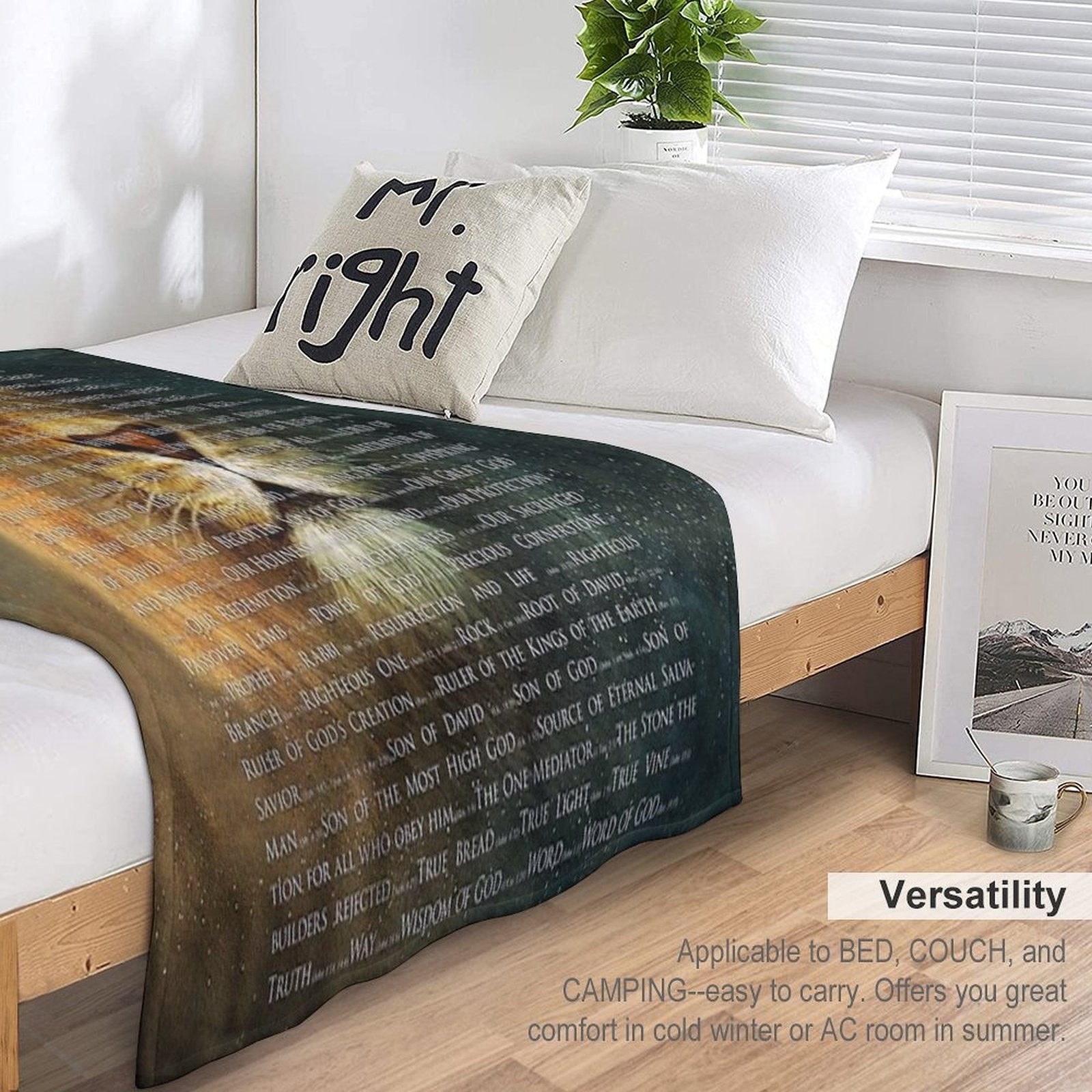The Names of God Multi-functional Throw Blanket