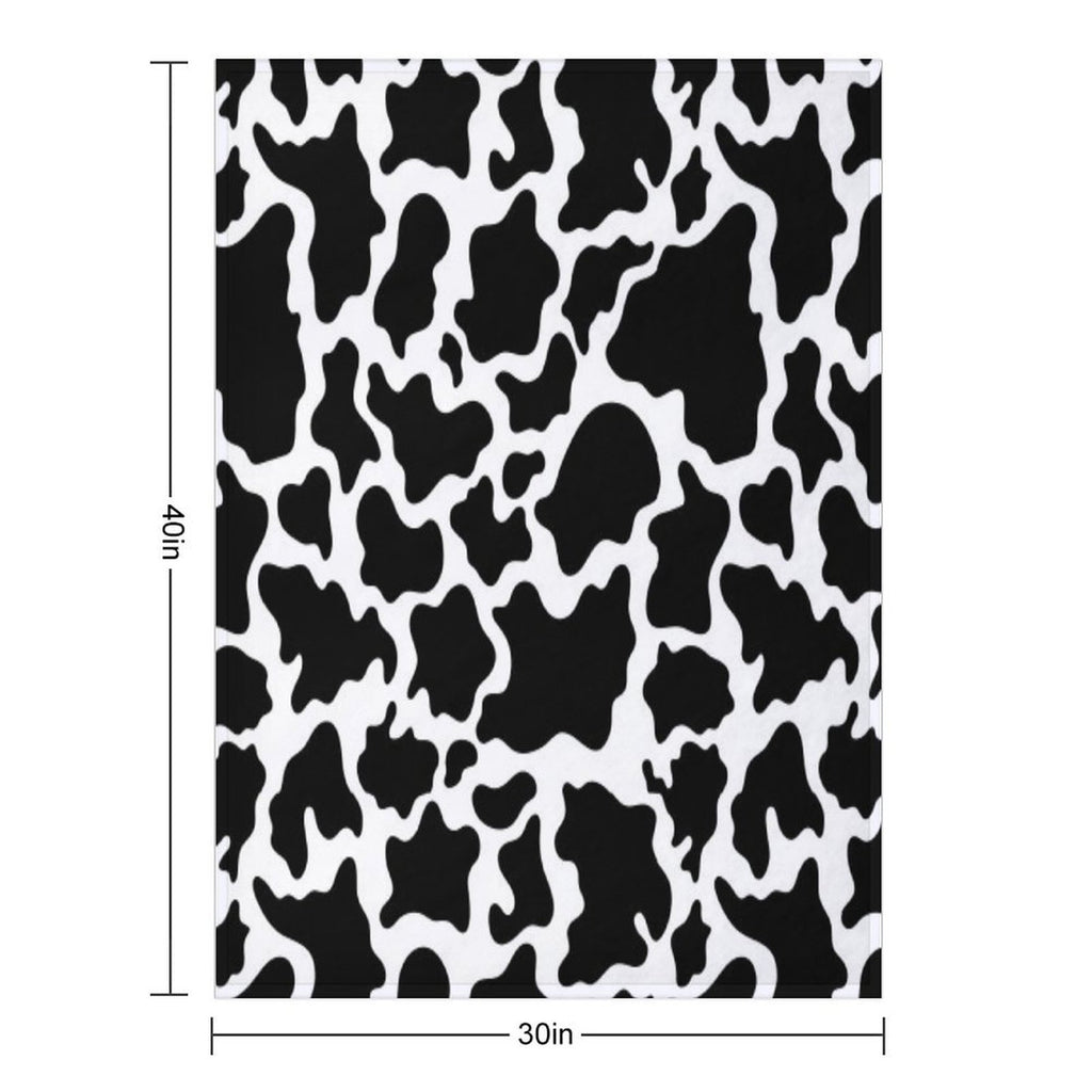 Cow Skin Seamless Pattern Multi-functional Throw Blanket