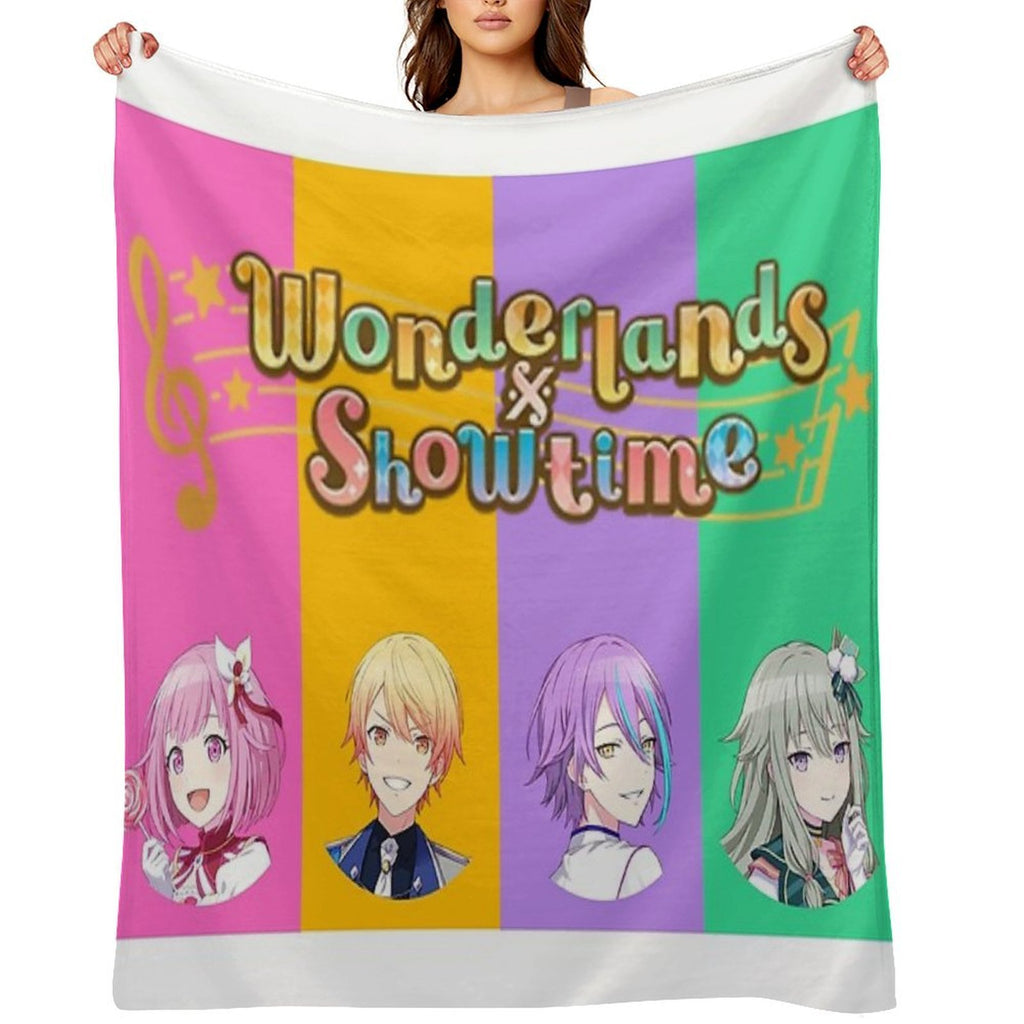 Project Sekai - Wonderlands X Showtime Compact Throw Blanket