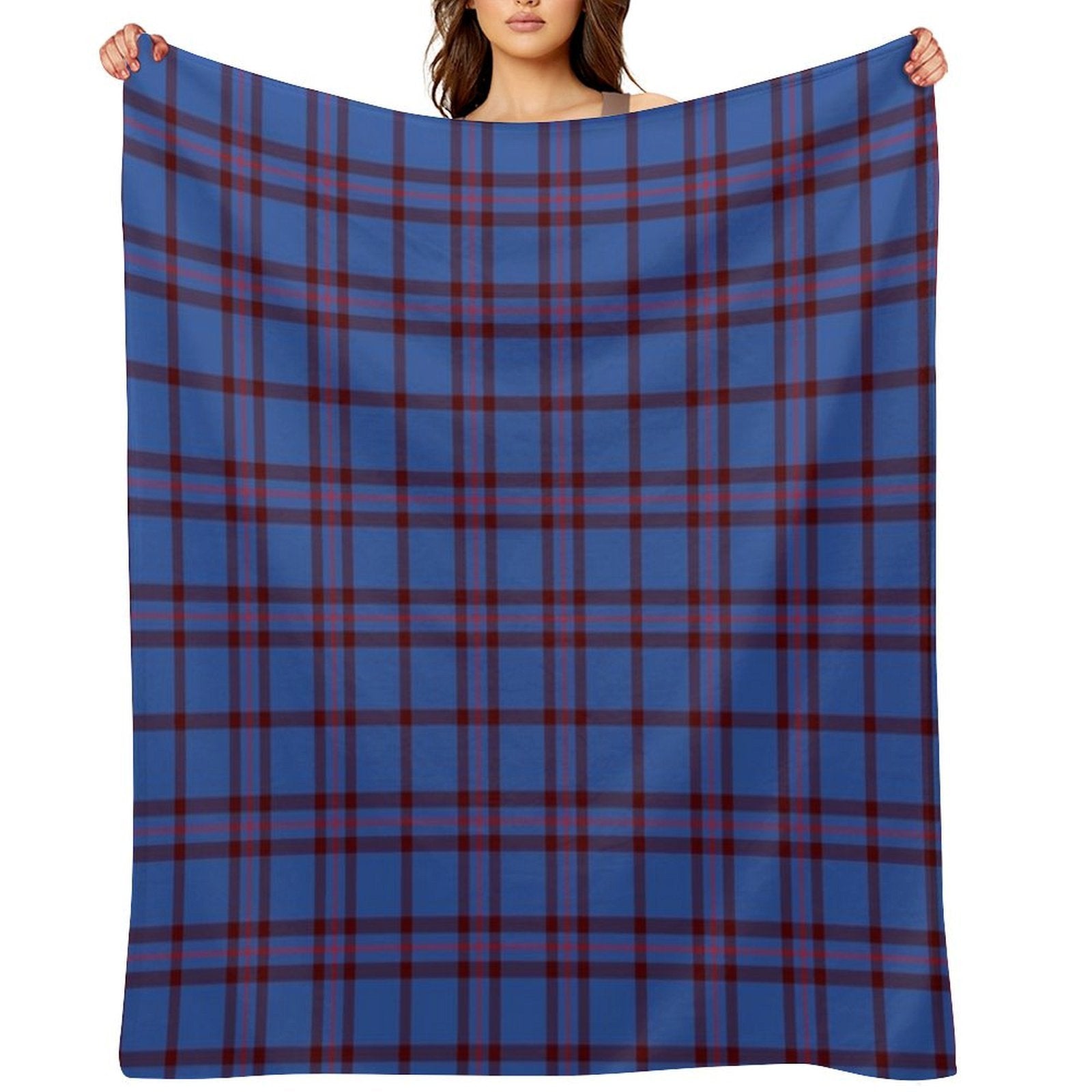 Clan Elliott Tartan Multi-functional Throw Blanket