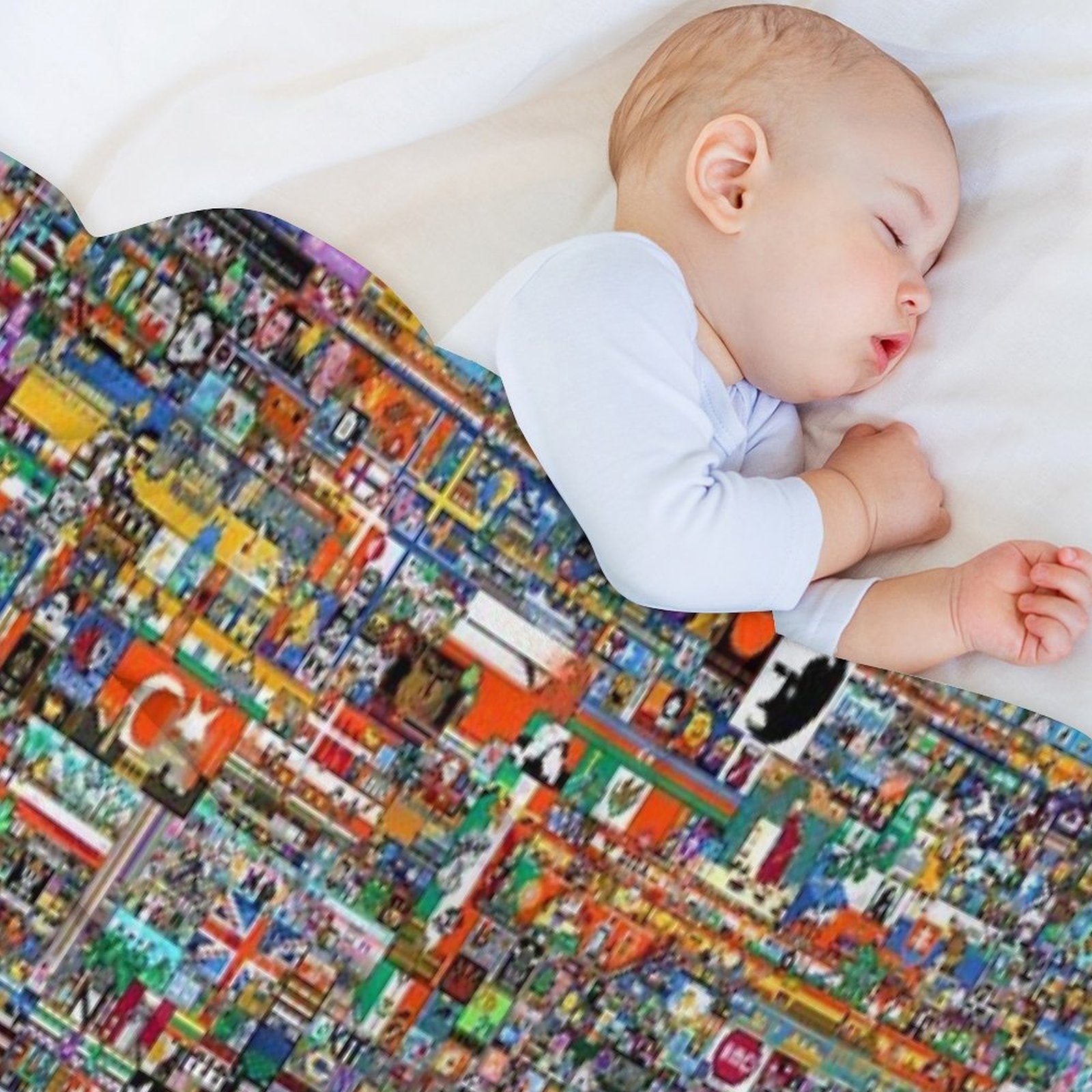 RPlace 2022 - 6000x6000 Comfort Throw Blanket