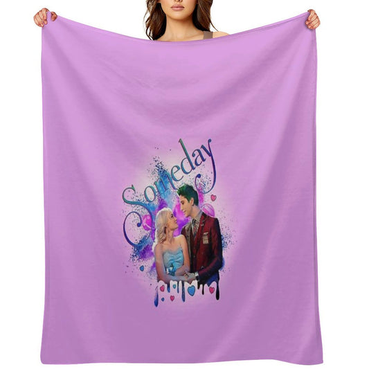 Zed And Addison - Someday - Zombies 2 Machine-washable Throw Blanket