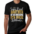 Super Proud BROTHER of An Awesome 8th Grade Graduate 2023  Tagless Design T-Shirt