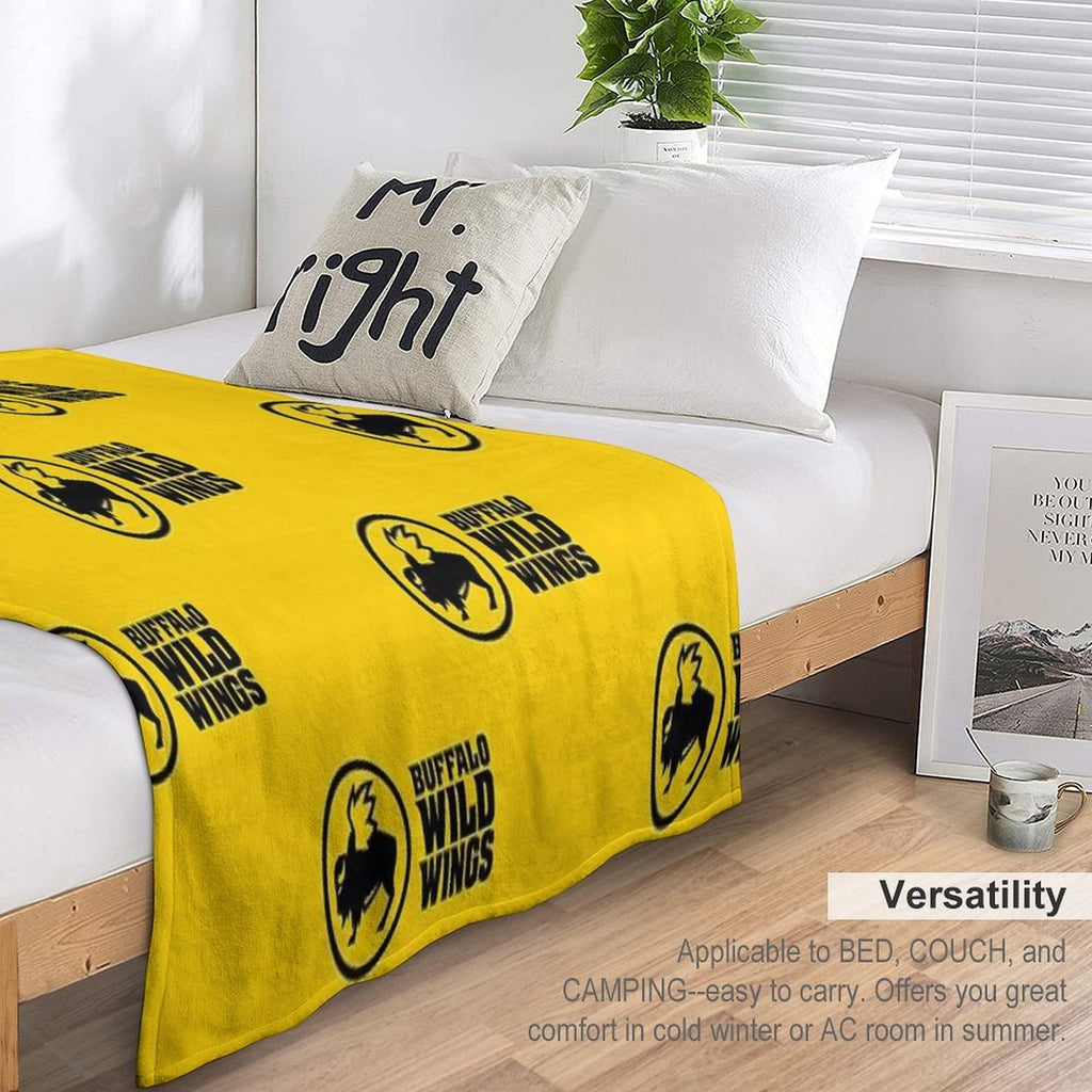 Buffalo Wild Wings Resto Comfort Throw Blanket