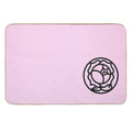 Utena Rose Crest  Fade-Resistant Bath Mat