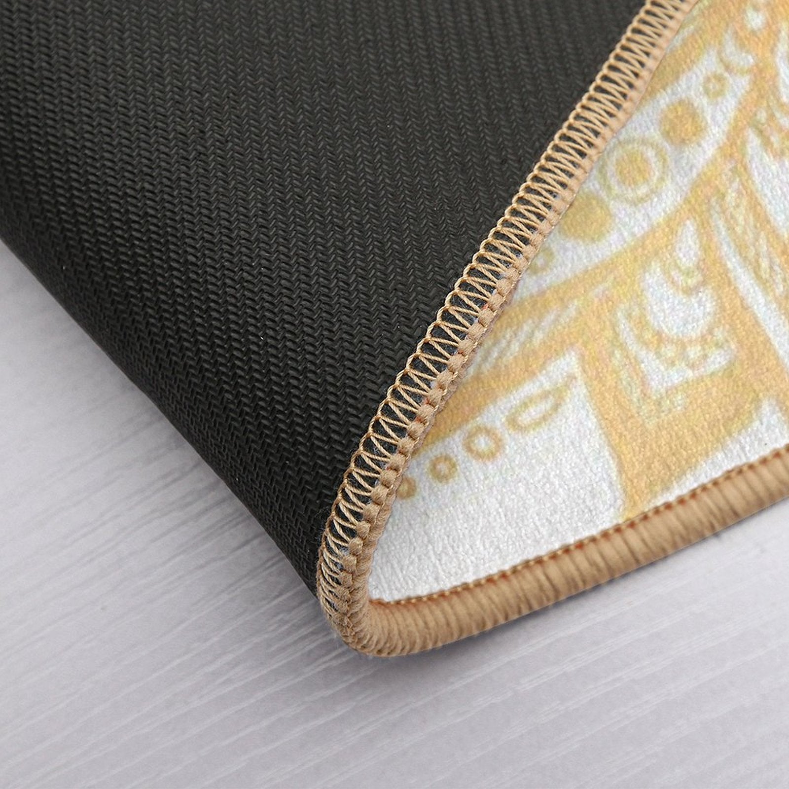 Gold Lotus Flower  Absorbent Bath Mat