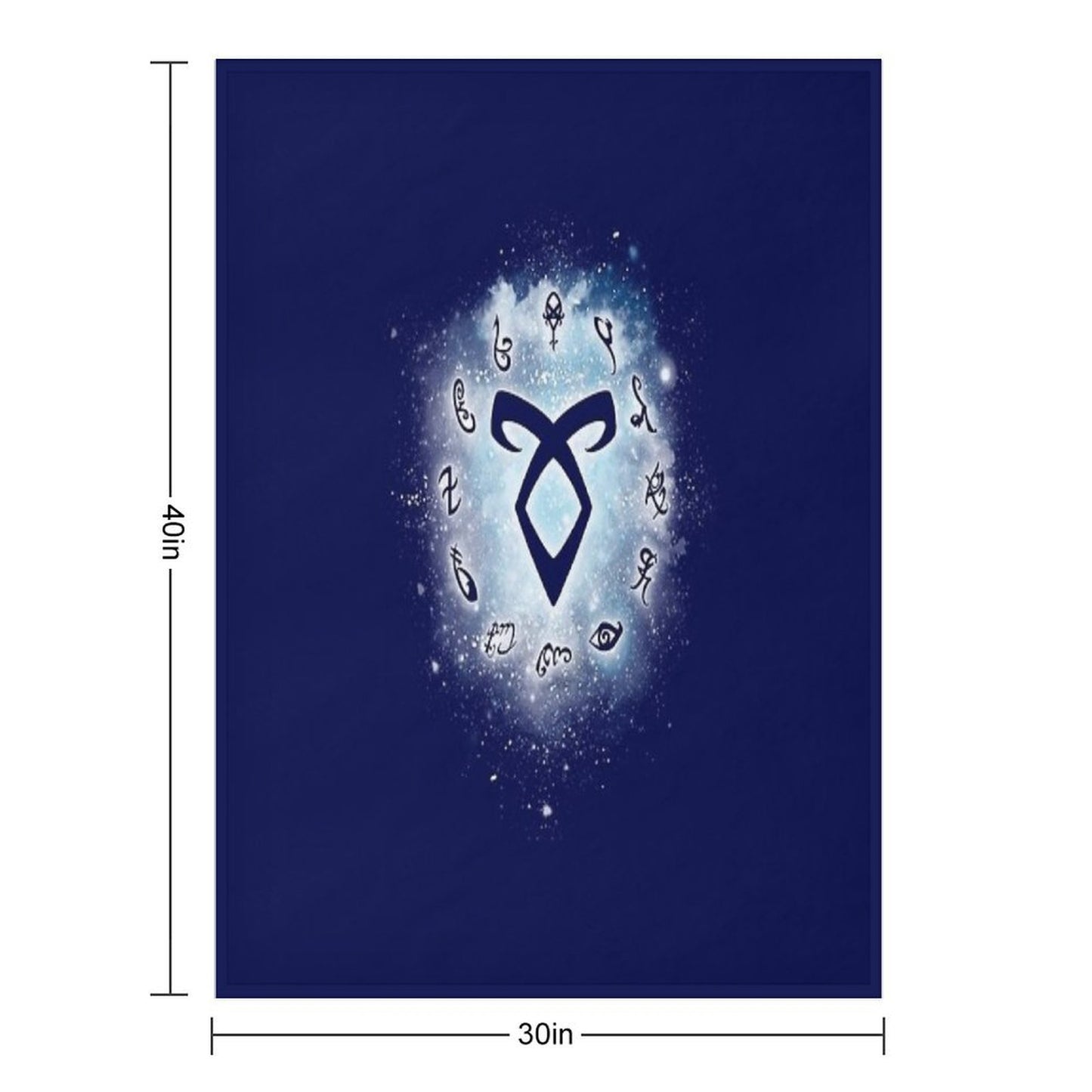 The Shadow Runes Gift-ready Throw Blanket