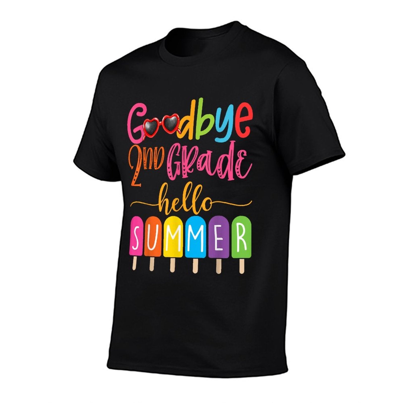 Goodbye 2nd Grade Hello Summer Popsicle Ice Cream Holiday  Relaxed-fit T-Shirt