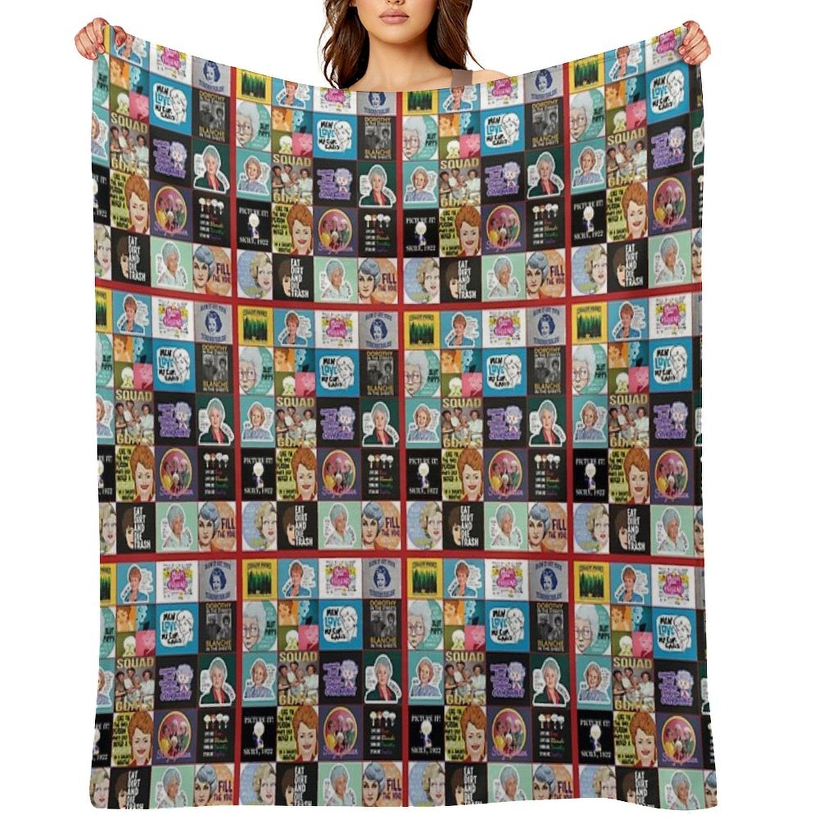 The Golden Girls, American TV Sitcom Velvety-soft Throw Blanket