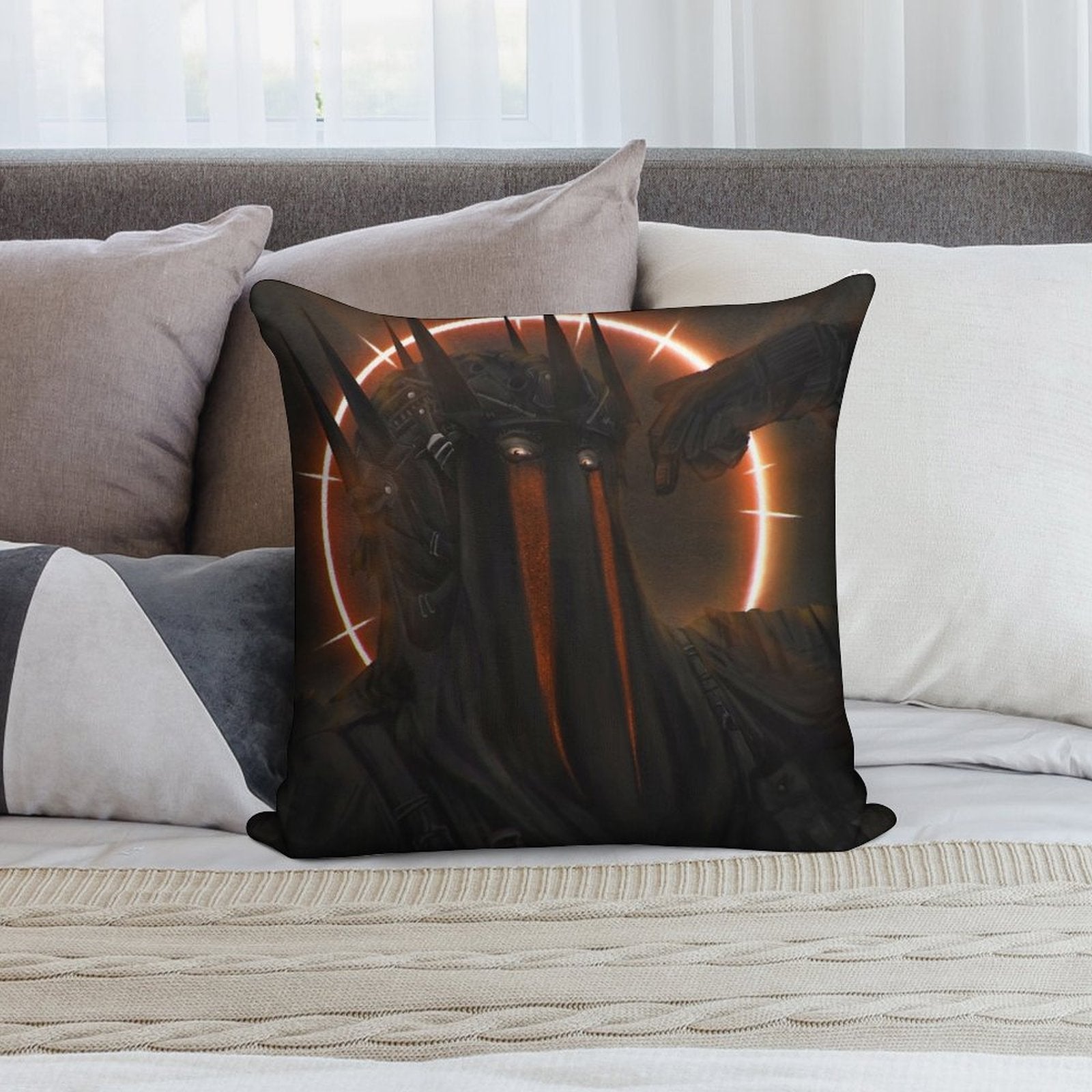 Hail The King Soft Skin-Friendly Throw Pillow