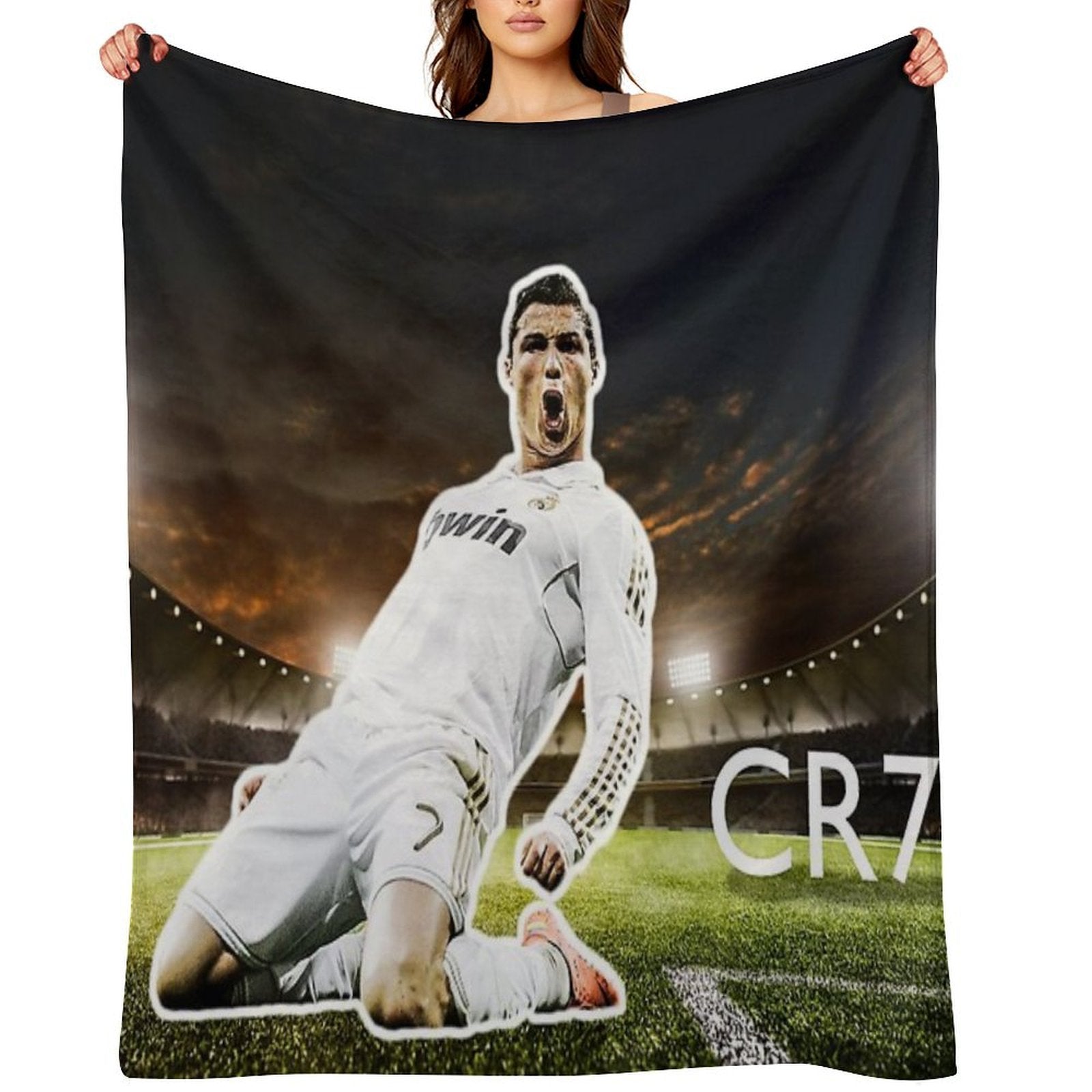 CR7 Velvety-soft Throw Blanket