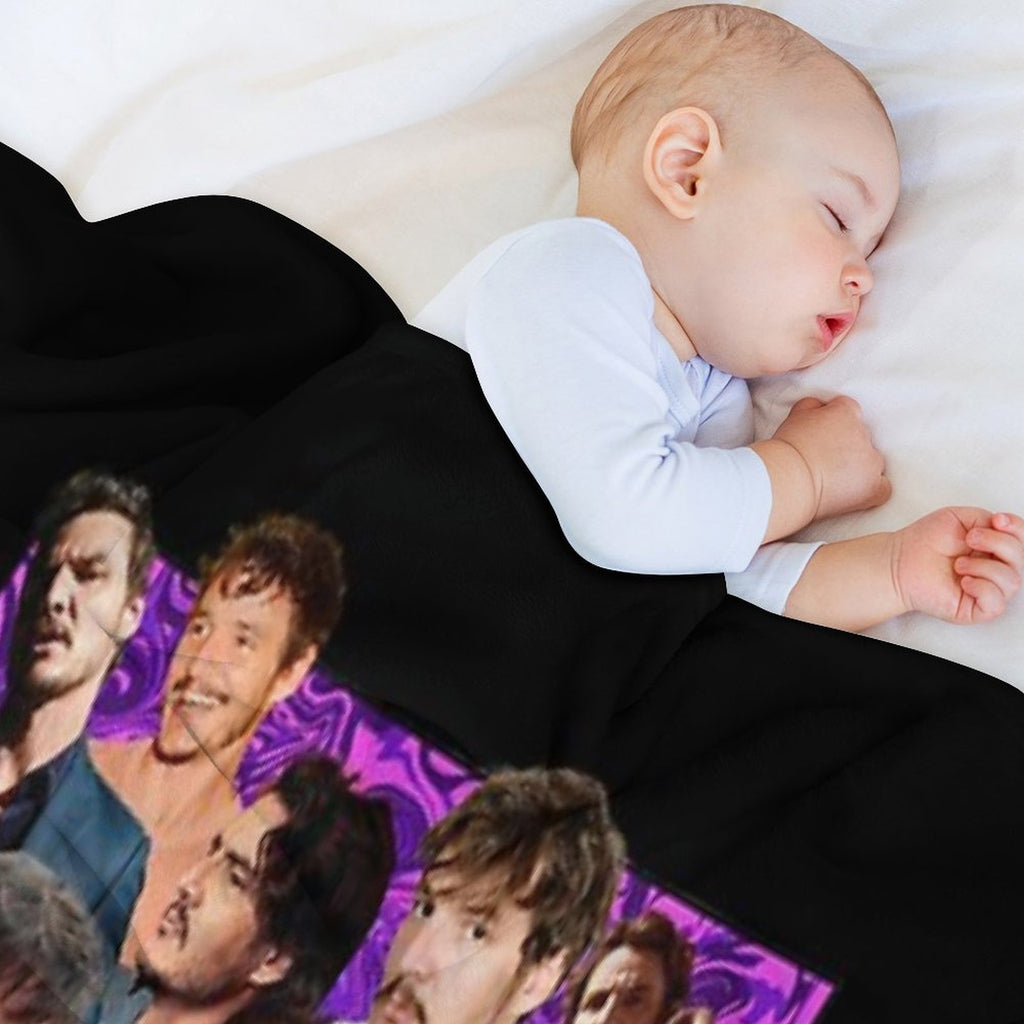 Pedro Pascal Velvety-soft Throw Blanket