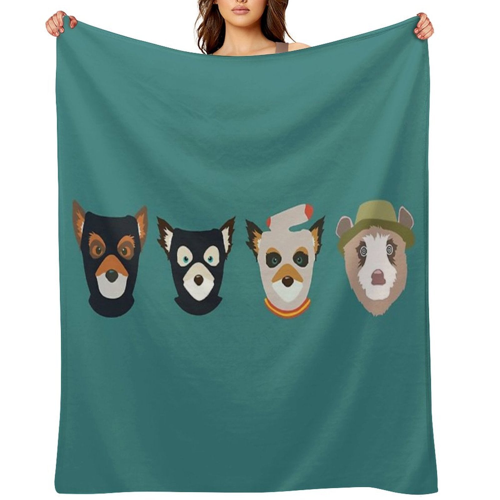 Fantastic Mr. Fox Wrinkle-free Throw Blanket