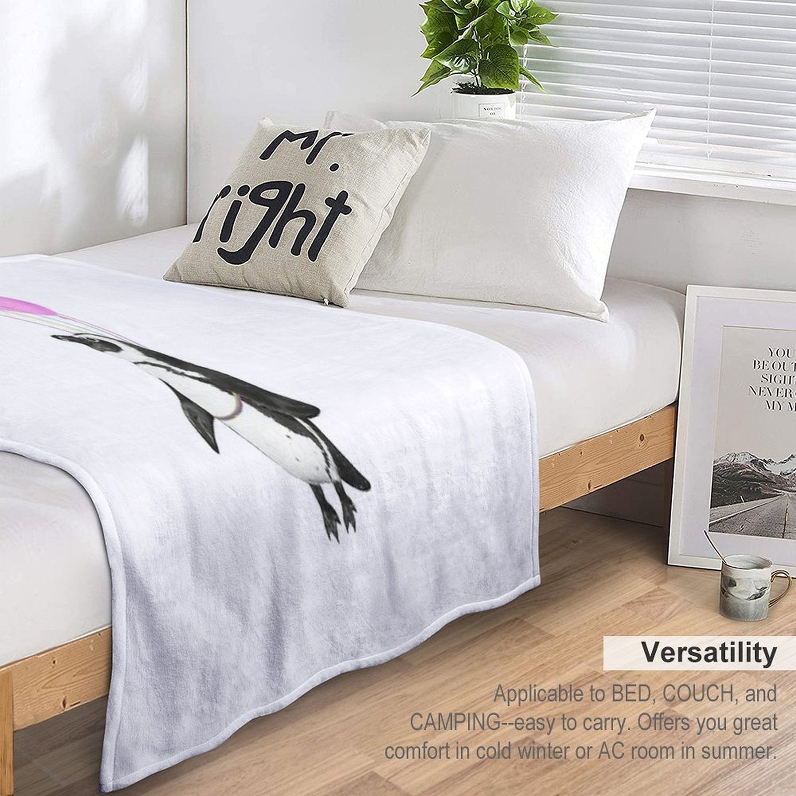 I Can Believe I Can Fly Wrinkle-free Throw Blanket