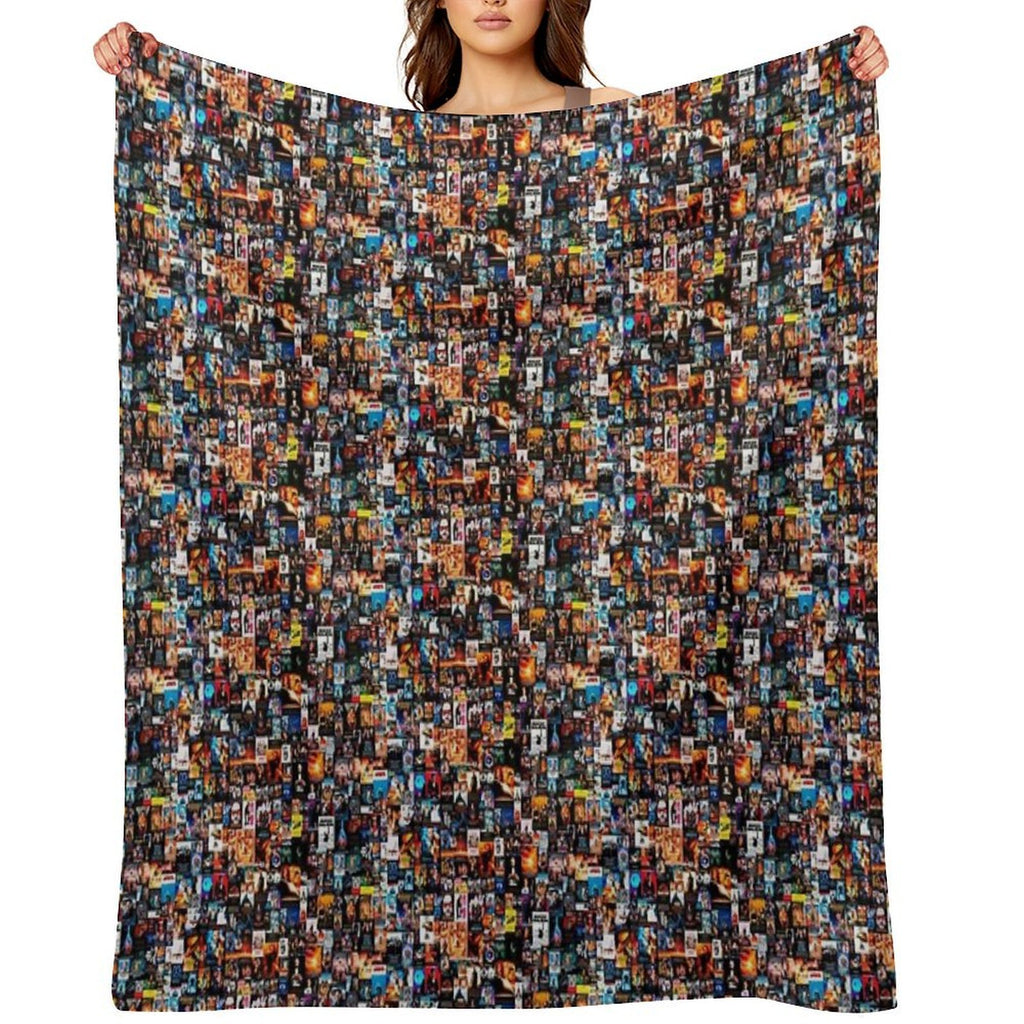90s Movie Montage Multi-functional Throw Blanket