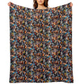 90s Movie Montage Multi-functional Throw Blanket