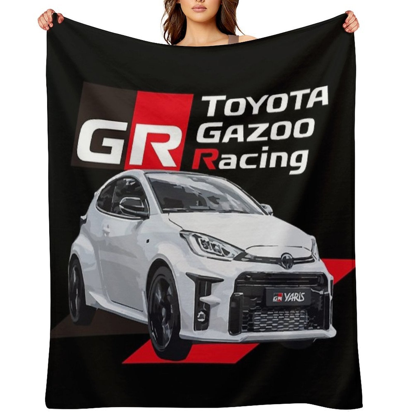 TOYOTA GR YARIS - Gazoo Racing Versatility Throw Blanket