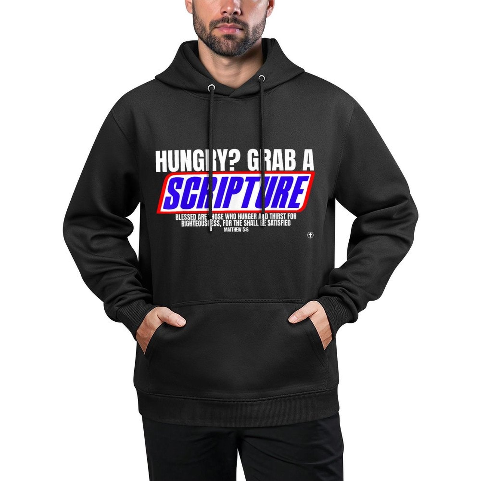 Hungry Why Wait Scriptures Blessed Are Those Who Hunger Customizable Surface Hoodie