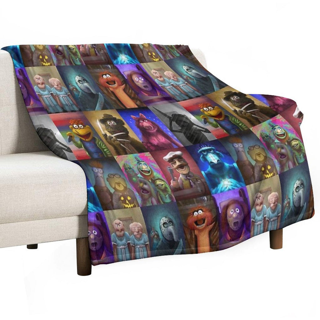 Muppet Maniacs Series 1 Plush Throw Blanket