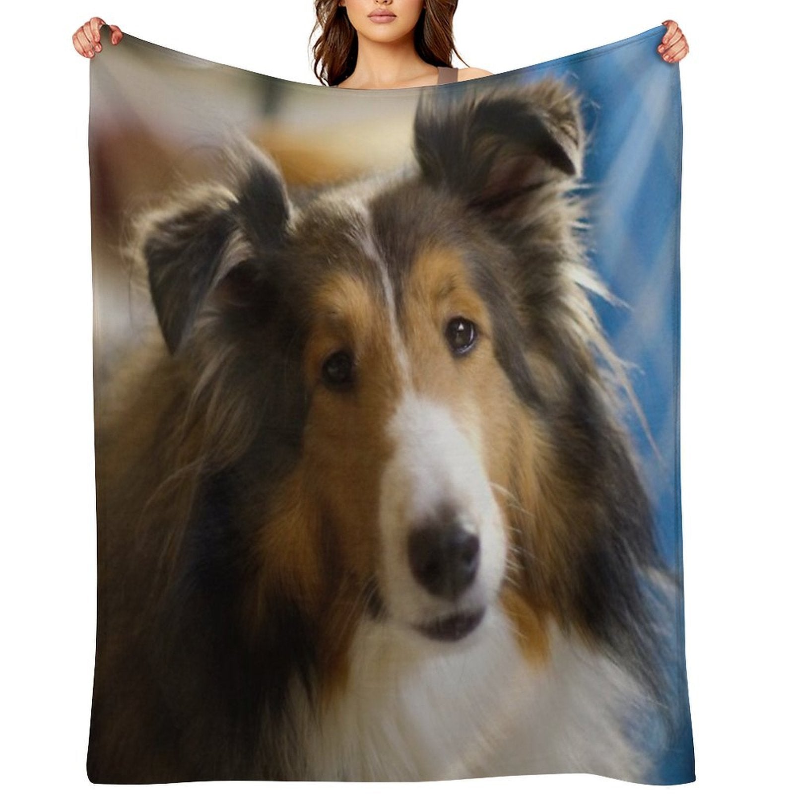 Sheltie Eco-conscious Throw Blanket