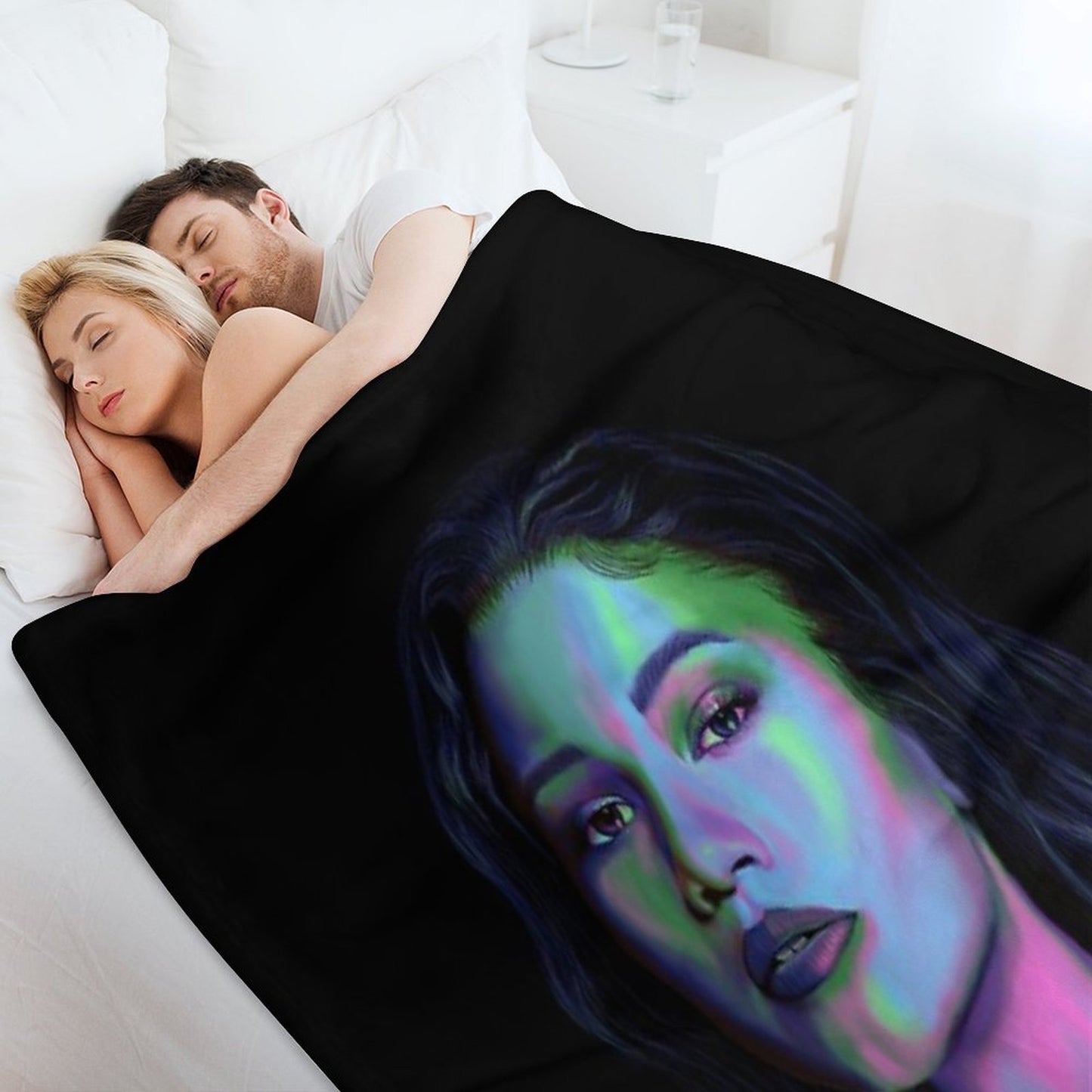 Zendaya in Color Comfort Throw Blanket