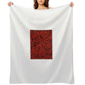 Abstract Pattern Plush Throw Blanket