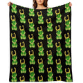 Alligator Loki Varient Durable Throw Blanket