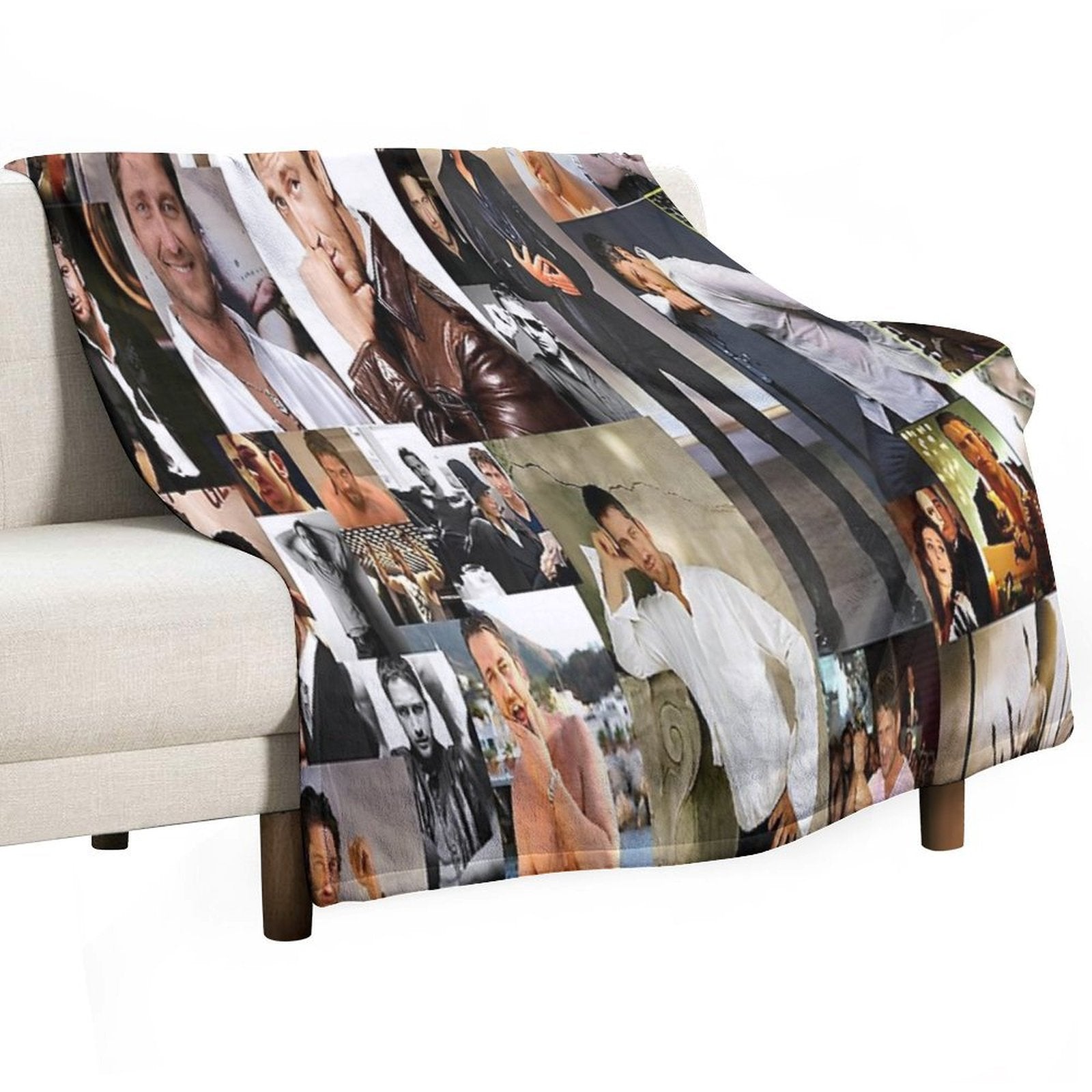 Gerard Butler Gift-ready Throw Blanket
