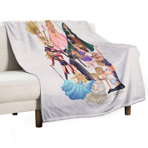 ALL ERAS Wrinkle-free Throw Blanket