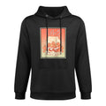Kawaii Peach Milk Carton Kanagawa Wave Lofi Aesthetic Raglan Baseball Cotton-Polyester Blend Hoodie