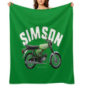 Simson S51 Elektronik Compact Throw Blanket