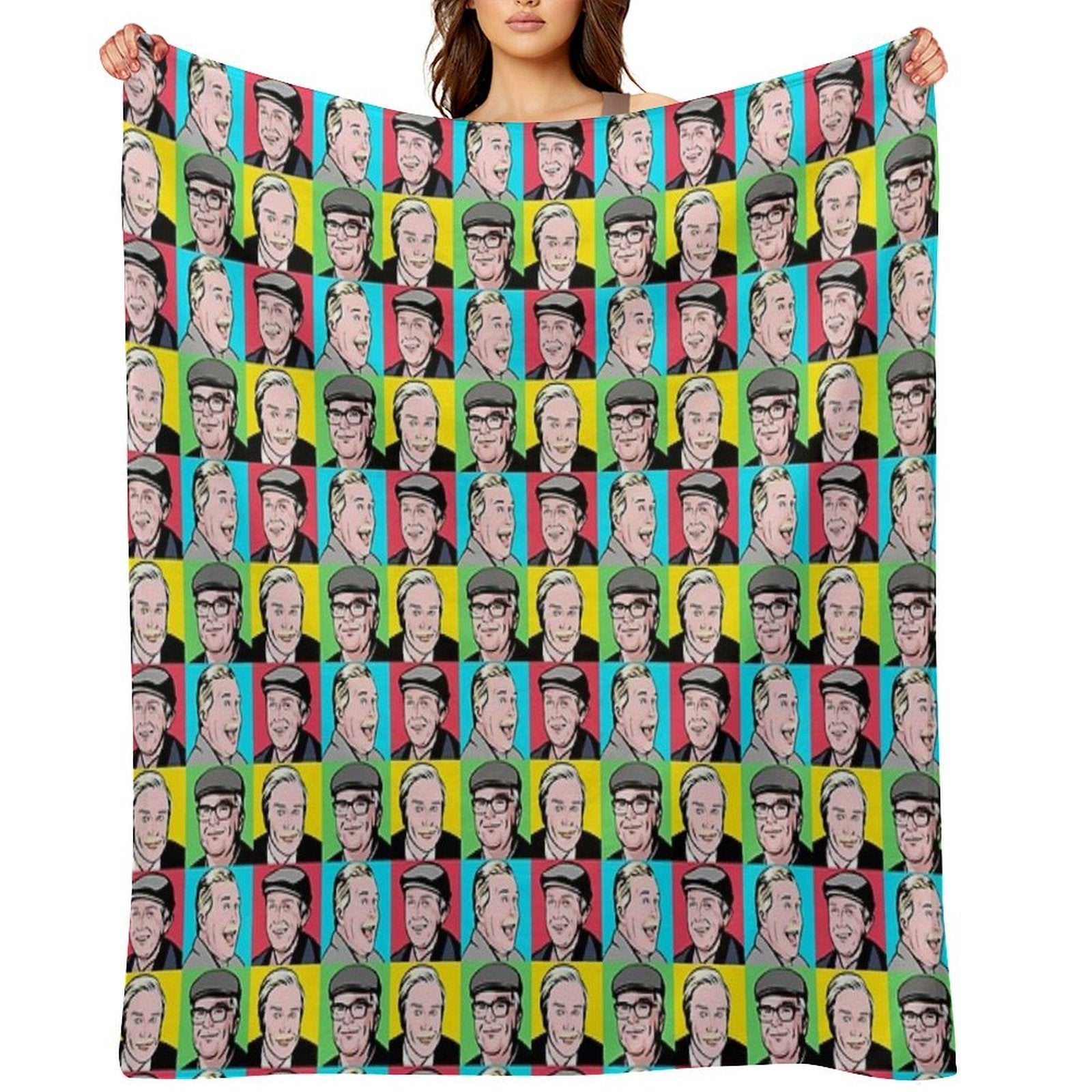 Still Game Scotland Stickers Gift-ready Throw Blanket