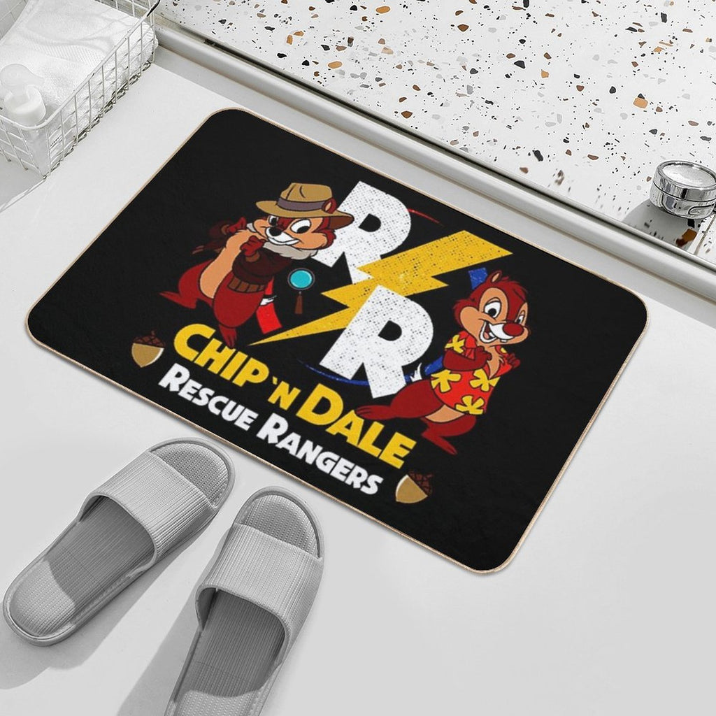 Rescue Rangers Classic  Stain-Proof Bath Mat