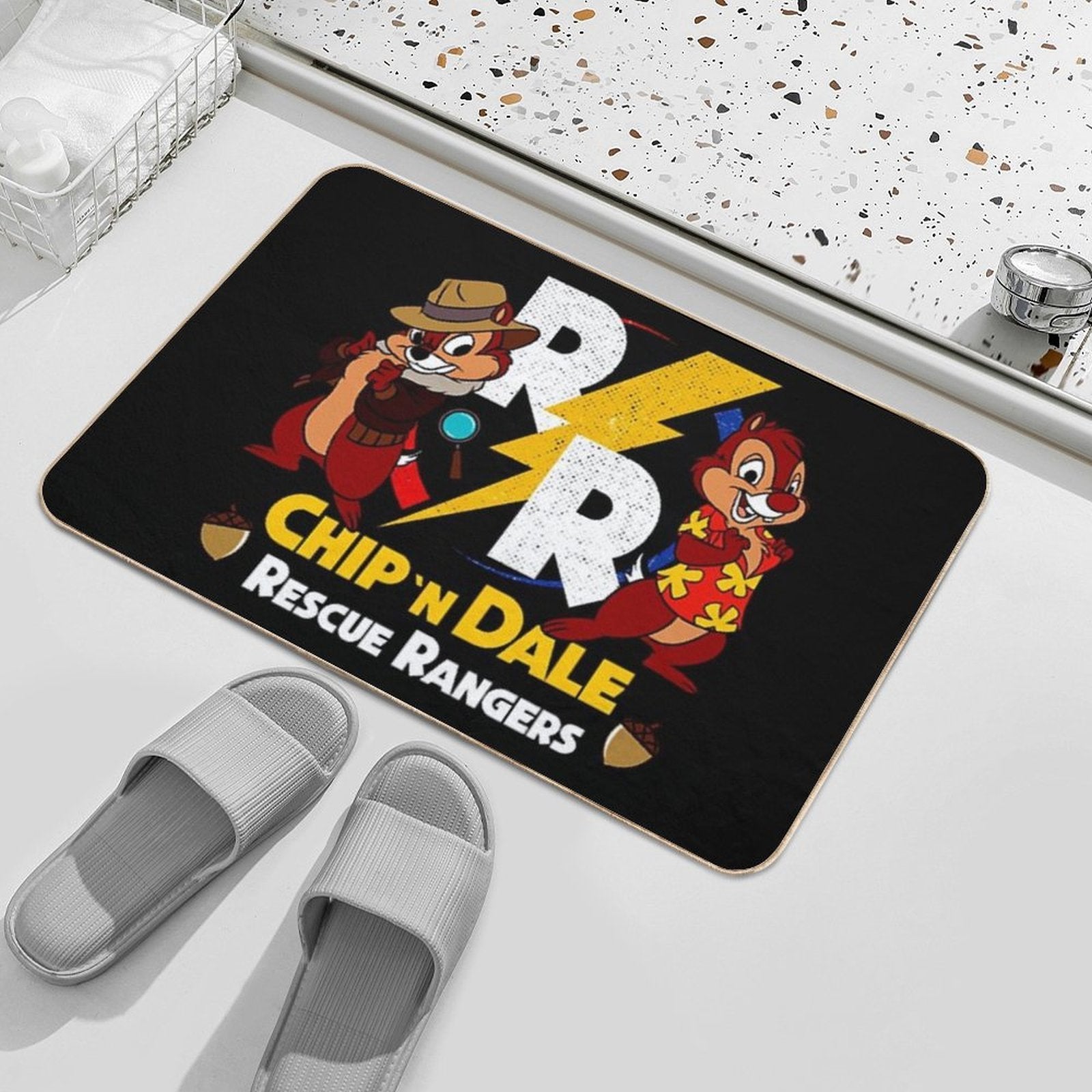 Rescue Rangers Classic  Stain-Proof Bath Mat