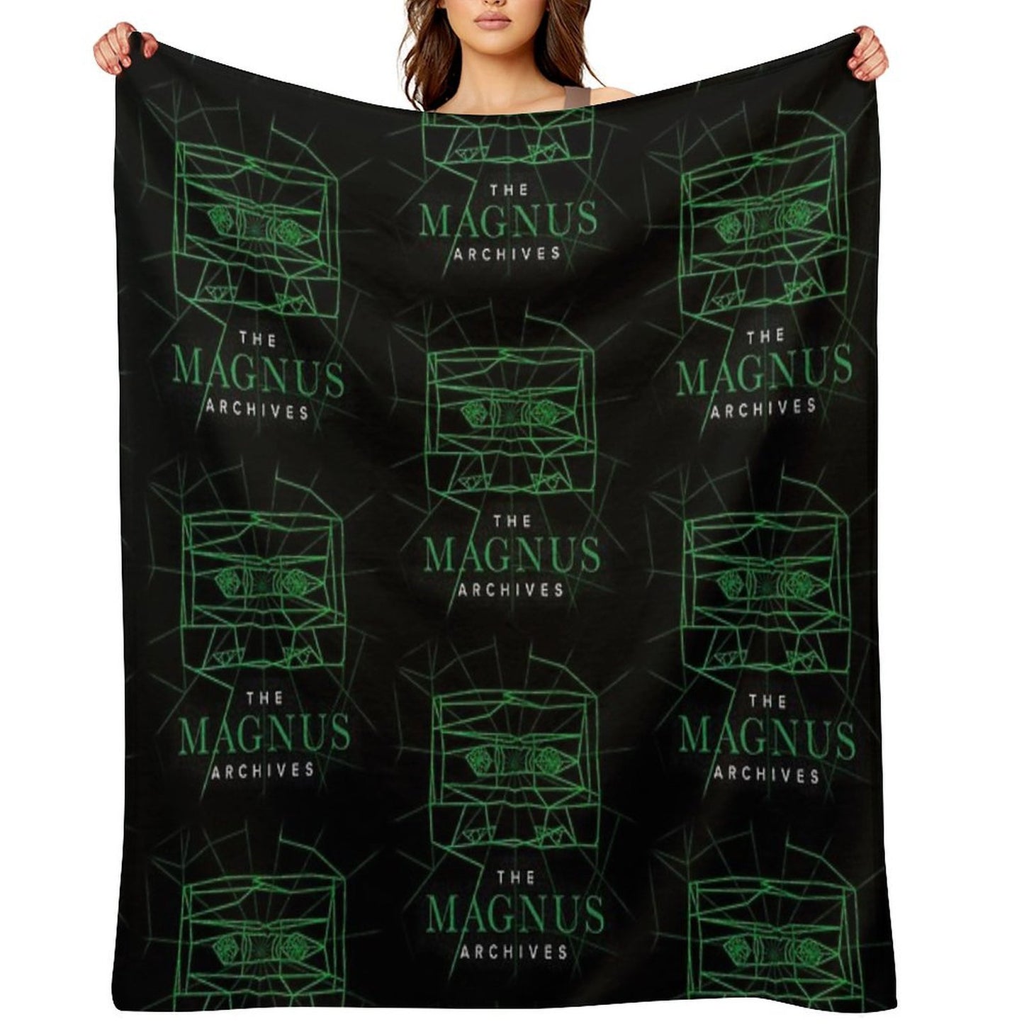 [Transparent] The Magnus Archives Logo (Season 5) Quick-dry Throw Blanket