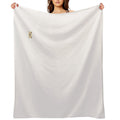 Yellow Print  ৹1 Machine-washable Throw Blanket