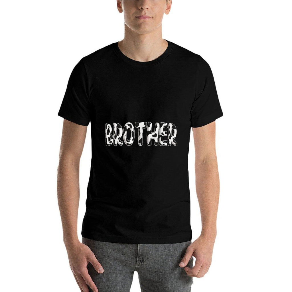 Cow Brother Birthday Family Matching Fathers Day Boy Girl  Vintage-inspired T-Shirt