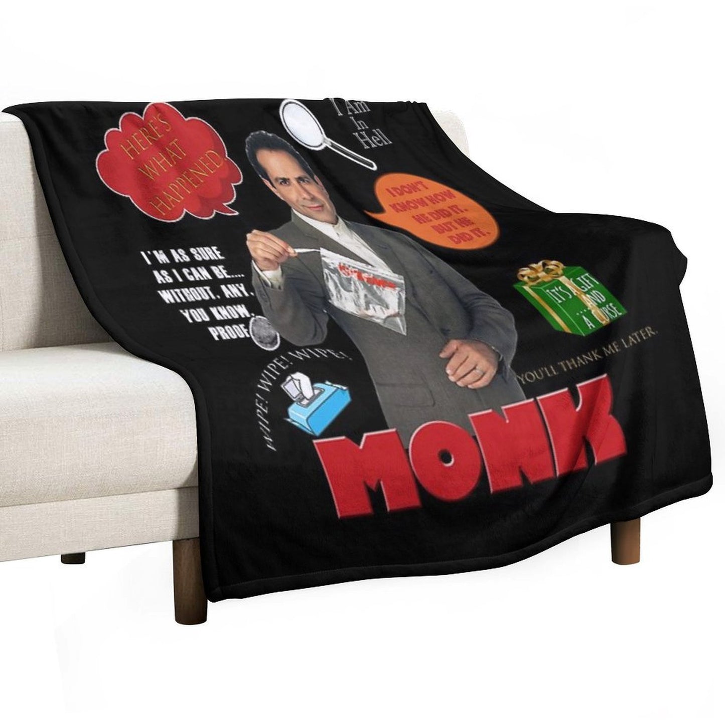 Monk Quotes All-season Throw Blanket
