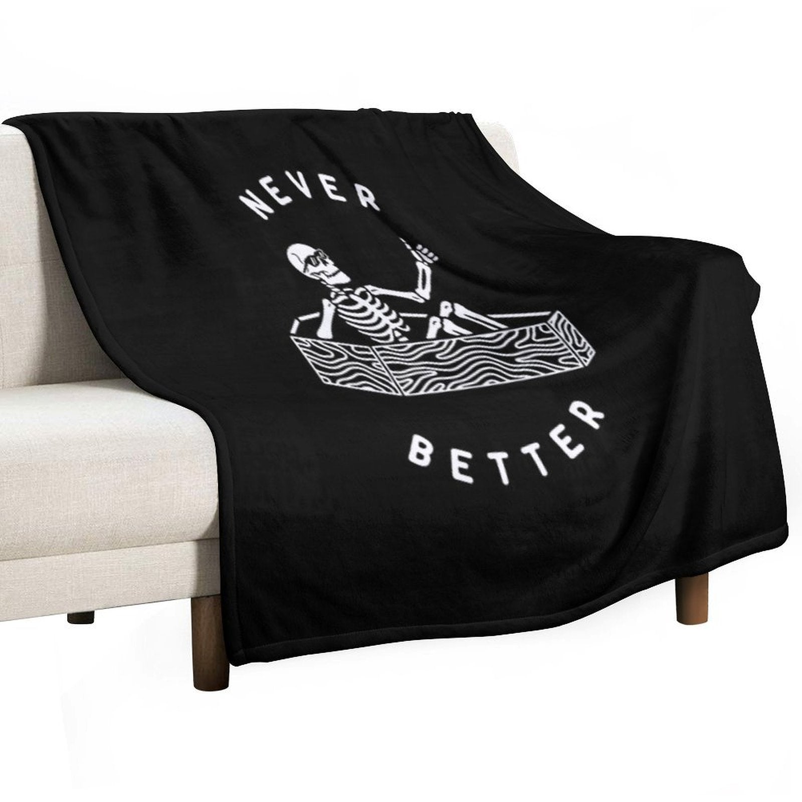 Never Better Durable Throw Blanket